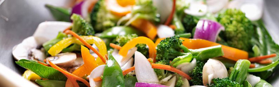 dieet groentesalade uit de wok