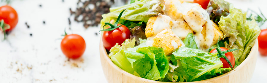 dieet caesar salade proteine dieet recept