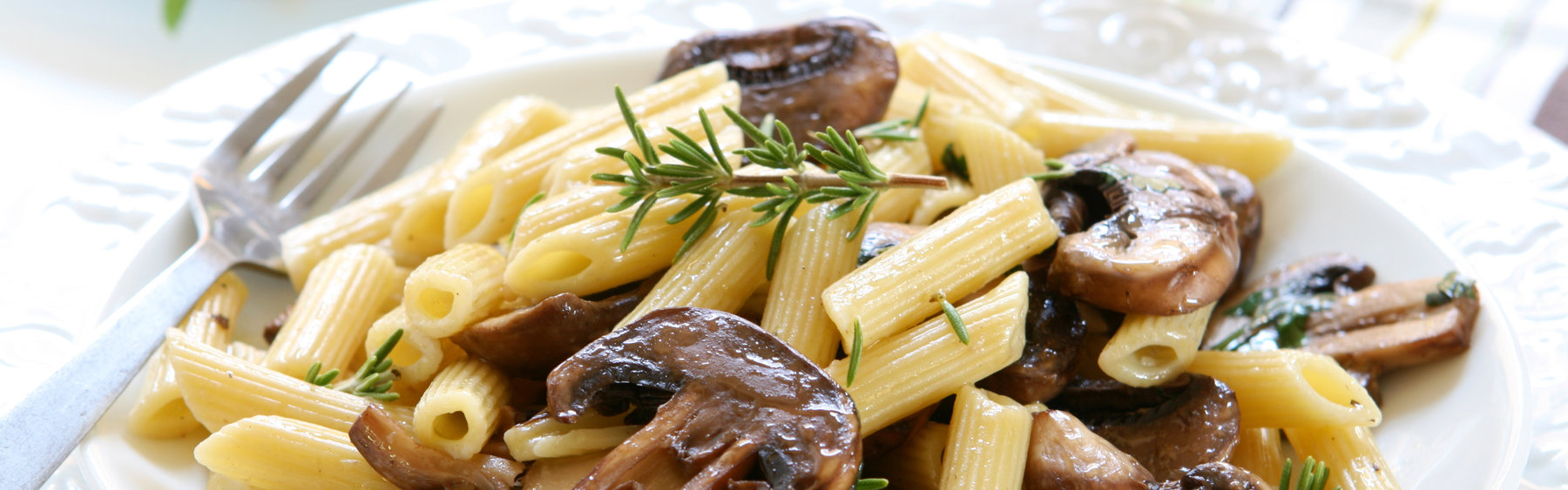 proteine pasta champignons