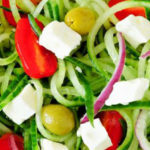 Griekse dieet salade komkommer