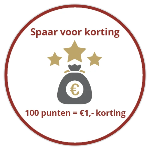 Spaar voor korting